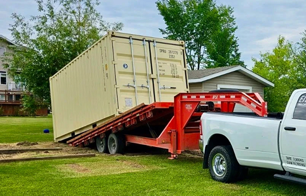 Shipping Container Delivery Alberta | Costs, Prep & Transport Options